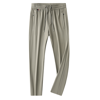 桑蚕丝男士冰丝休闲裤夏季运动裤