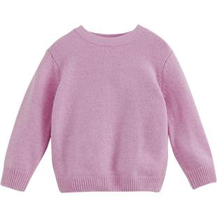 【打折】马克珍妮法式冬装女童保暖绵羊毛毛衣儿童套头衫221652