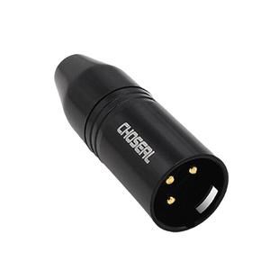 秋叶原3.5母转卡侬公母转接头3.5小三芯立体声卡农转换头话筒麦克风音响平衡对接头耳机口转XLR音频转接插头