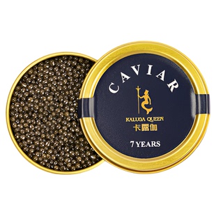 【超级年货节】卡露伽精品级7年鲟鱼子酱10g即食鱼籽酱