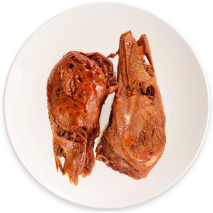 哈哈镜(鸭头)110克 卤味旗舰食品 麻辣鸭货零食小吃 店满百包邮