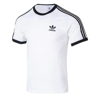 Adidas阿迪达斯三叶草男装2026春新款3-STRIPES TEE短袖T恤KB2460