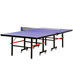 乒乓球桌家用折叠室内标准款乒乓球台可移动式比赛专用乒乓球案子