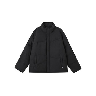 伯爵卓尔25冬季高级感加厚保暖高充绒量鸭绒羽绒服男短款面包外套