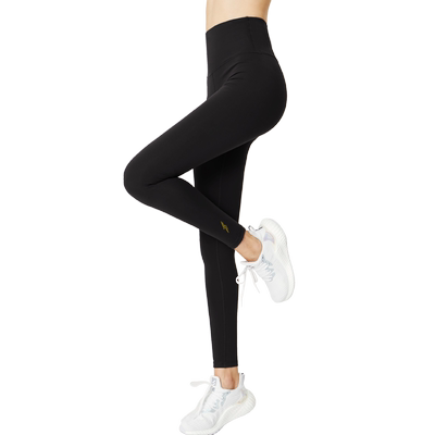 一片式剪裁健身长裤青鸟瑜伽长裤