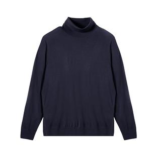 【不易起球】乔顿可机洗高支羊毛衫秋冬针织衫高领毛衣男士打底衫