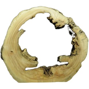 天然风化枯木禅意底座中式家居艺术根雕玄关摆件空心朽木创意装饰