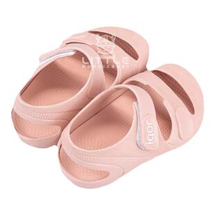 85Z补货Little现货西班牙IGOR SS25春夏儿童魔术贴包脚凉鞋沙滩鞋