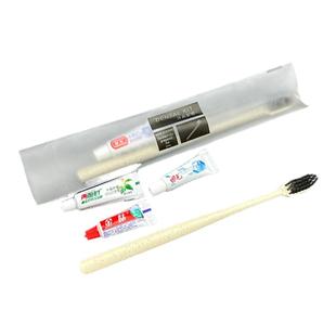 宾馆酒店用品一次性牙刷牙膏客房旅店牙具二合一套装洗漱定制包邮