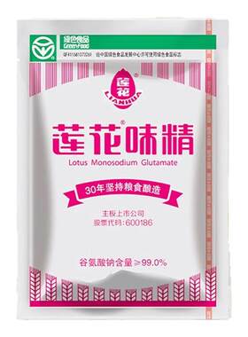 老牌莲花味精家用调味料无盐小袋0添加味素颗粒粉小包装粮食酿造