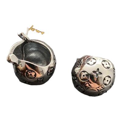 srrmhyn圆球花瓣耳环女复古时尚