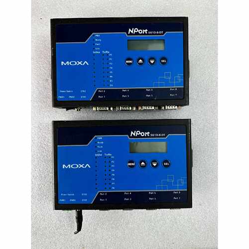 询价台湾 摩莎工业交换机 NPort5610-8-DT 8
