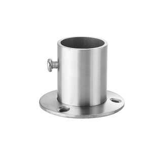 挂衣杆衣柜内横杆衣通顶装不锈钢管子晾衣杆凉衣架固定座窗帘托架