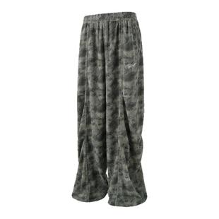 BJHG不计后果灯芯绒裤子男款冬季新款加厚褶皱宽松直筒休闲长裤女