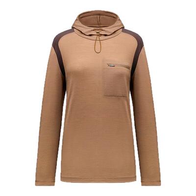 ECCO x NRL联名 新款休闲羊毛修身上衣内搭长袖T恤女EN253T023