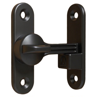 免打孔门扣90度推拉门锁插销谷仓移门栓扣卡扣搭扣卫生间厕所门锁