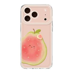 适用苹果18promax手机壳新款iphone17pro透明16芭乐14夏日感16promax卡通air水果13女款11全包12防摔带挂绳软