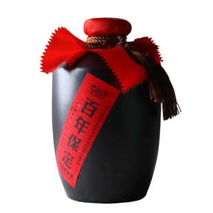 百年保定六年窖藏52度2斤浓香型坛装白酒