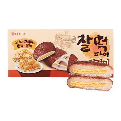 Lotte/乐天豆粉夹心打糕零食