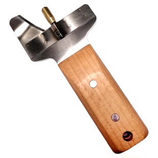 铜轮全不锈钢山西刀削面刀专用工具家用削面器兰州拉面削面刀子