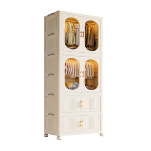 免安装宝宝衣柜家用衣服被子储物柜儿童衣橱小学生衣物折叠收纳柜