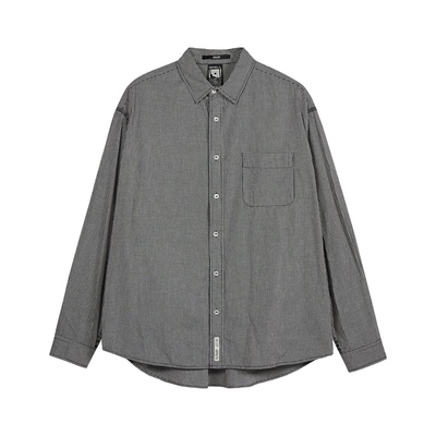 SPELLEDIT新品小方格宽松衬衫