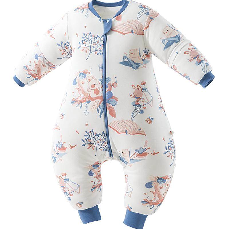 贝肽斯【肽柔】婴儿睡袋春秋冬款儿童防踢被恒温宝宝分腿四季通用