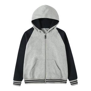 英伦学院风男女童春秋藏青色中小学生插袋连帽运动服校服