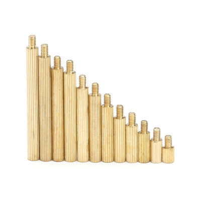 滚花安防铜柱M2系列多规格可选