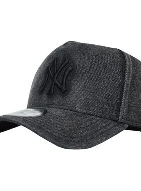 NEW ERA纽亦华26新品MLB水洗复古牛仔高顶棒球帽卡车帽硬顶NE940