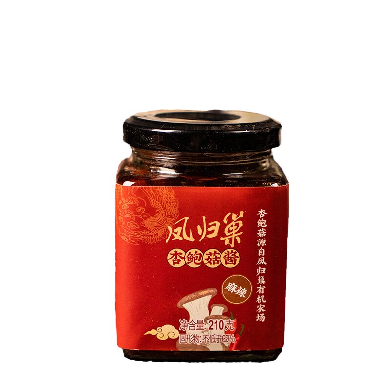 凤归巢杏鲍菇酱纯素食不含五辛