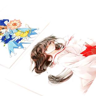 元浩A3马克笔美术专用纸8K不透纸不晕色4K画画A4油性水性专业丙烯绘画手抄报卡纸8开A2加厚16k漫画绘图