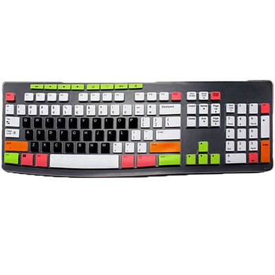 适用罗技键盘硅胶透明防水保护膜