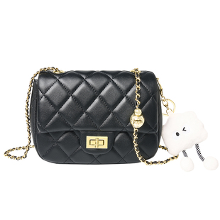 奥康包包女2026新款真皮女包小香风链条包大容量单肩包女款斜挎包