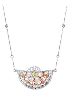 GdV水果系列水晶珍珠蜜橘项链