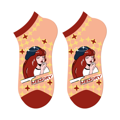 JKN袜子女短袜薄款透气防滑船袜