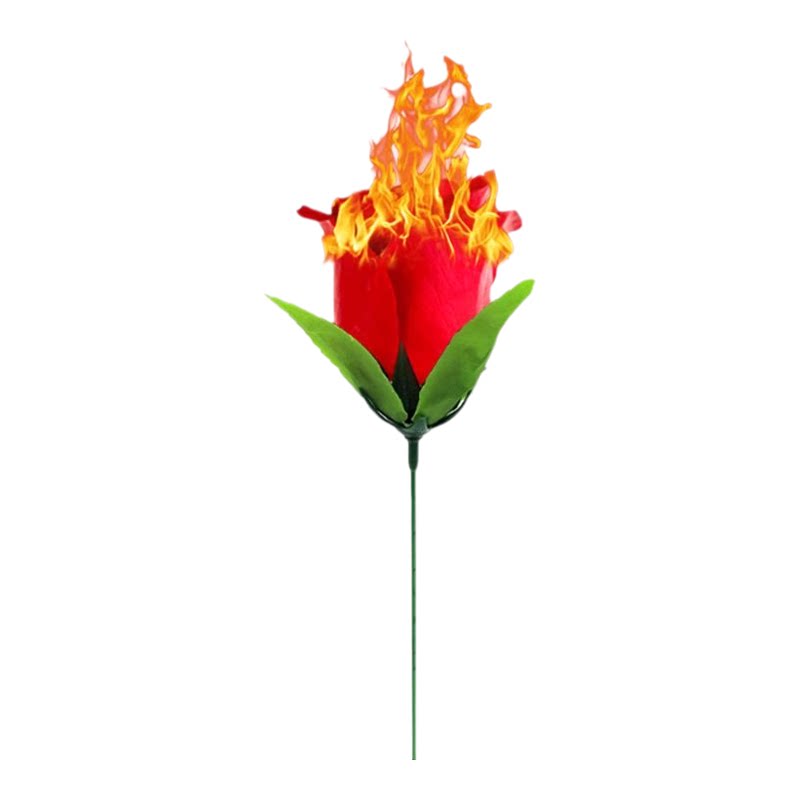 【火把变玫瑰花】魔术道具纪念节日求婚表白火焰玫瑰魔术撩妹玩具