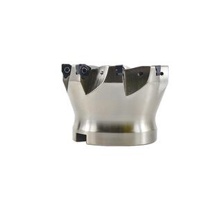 R217.96快进给立铣刀杆刀盘锁牙头 通装山高WNMU0404双面六角数控