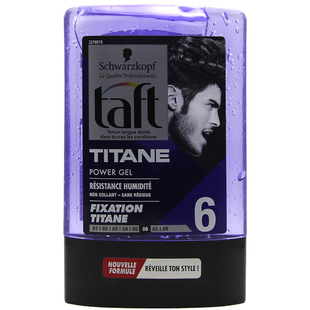 法国施华蔻testanera 5 Taft头发造型凝胶保湿定型发胶啫喱300ml