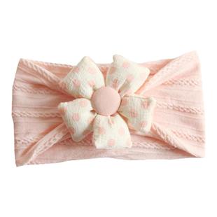 韩版婴儿发带春秋男女宝宝可爱护囟门头饰婴幼儿柔软满月百天发饰