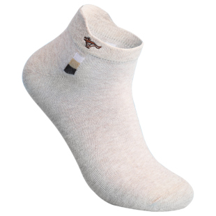 七匹狼男士纯棉短袜子春夏季吸汗防臭脚运动船袜男生100%全棉薄款