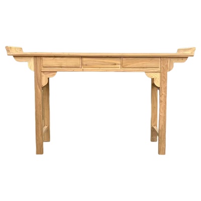 新中式实木条案翘头中堂供桌条几