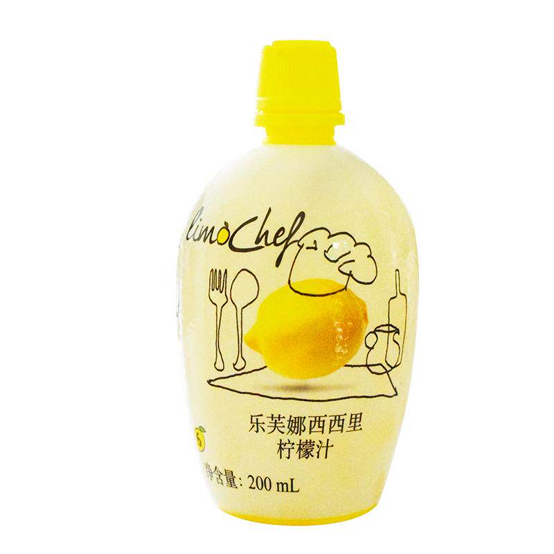 意大利进口乐芙娜柠檬汁200ml