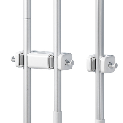 免打孔拖把挂钩卫生间扫把夹子