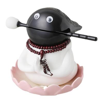 创意礼物莲花马克杯解压木鱼摆件