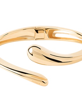 PDPAOLA镀金现代风水滴形手链