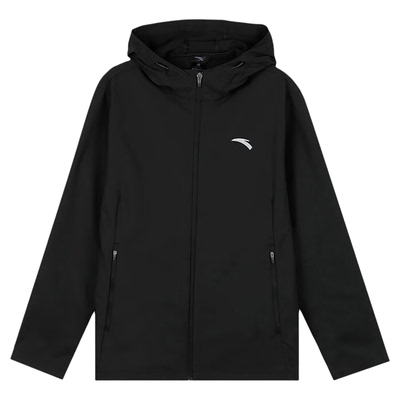 安踏男士连帽防泼水夹克外套