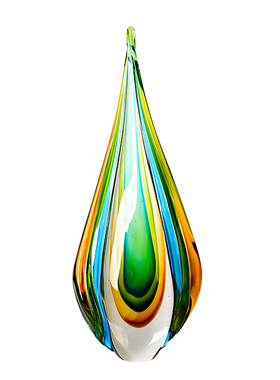 客厅摆件水晶琉璃轻奢