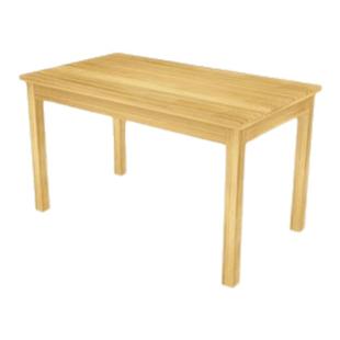 全实木餐桌椅子简约现代家用松木长方形吃饭桌子多功能学习写字桌