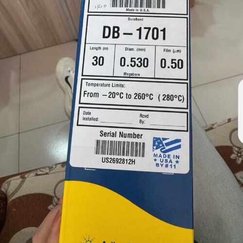 溢价-安捷伦 DB-1701 气相色谱柱，货号125-0737，3